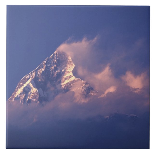 Carreau Asie, Népal. Machhapuchhare (Devant)