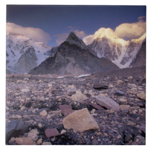 Carreau Asie, Pakistan, chaîne du Karakoram, Broad Peak et