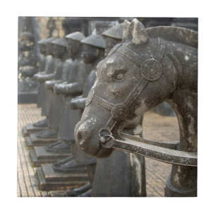 Carreau Asie, Viêt Nam. Figurines et statues de chevaux