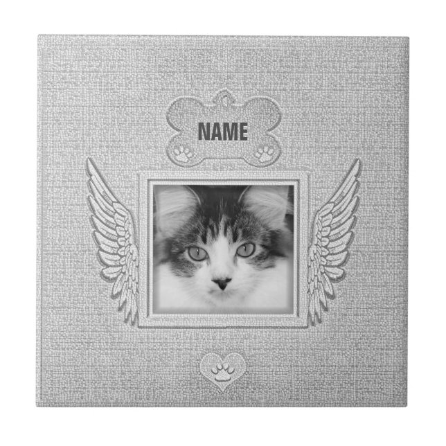 Carreau Aspect rustique Dessous de verre de la souris en p (Devant)