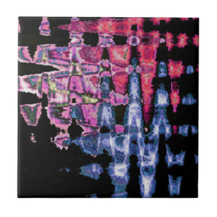 Carreau Assez mignonne pourpre Cendres Gris et Noir Aquare