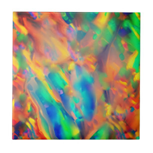 Carreau Assez Tendance Unique faux opale holographique
