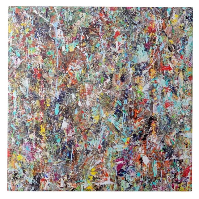 Carreau Assiette de nettoyage 6 x 6 Tuile de céramique (Devant)