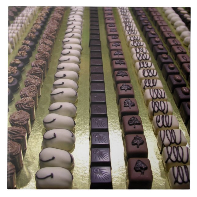 Carreau Assortiments de chocolat (Devant)