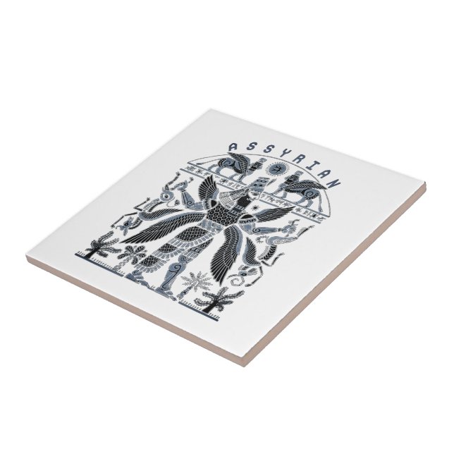 Carreau assyrien (Côté)