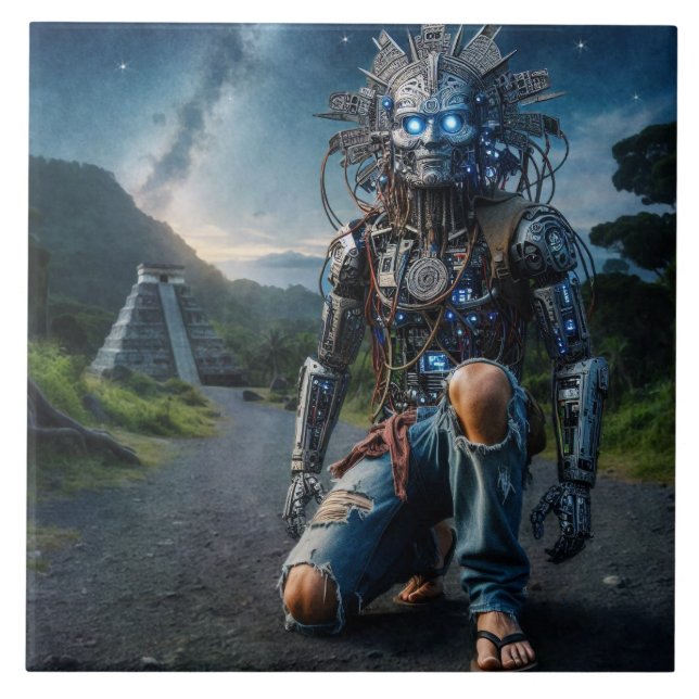 Carreau Astral Blue Jeans guerrier (Devant)