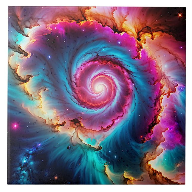 Carreau "Astralis" - Nebula et Galaxies (Devant)