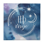 Carreau Astrologie de l'aquarelle - Virgo<br><div class="desc">Vierge aquarelle par Grace Popp</div>