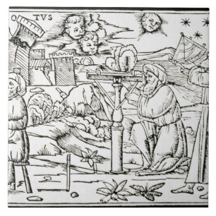 Carreau Astrologues Arabes, copie d'une illustration de