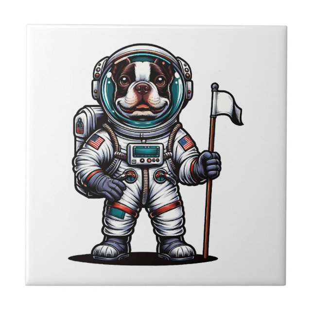 Carreau Astronaute de Boston  (Devant)