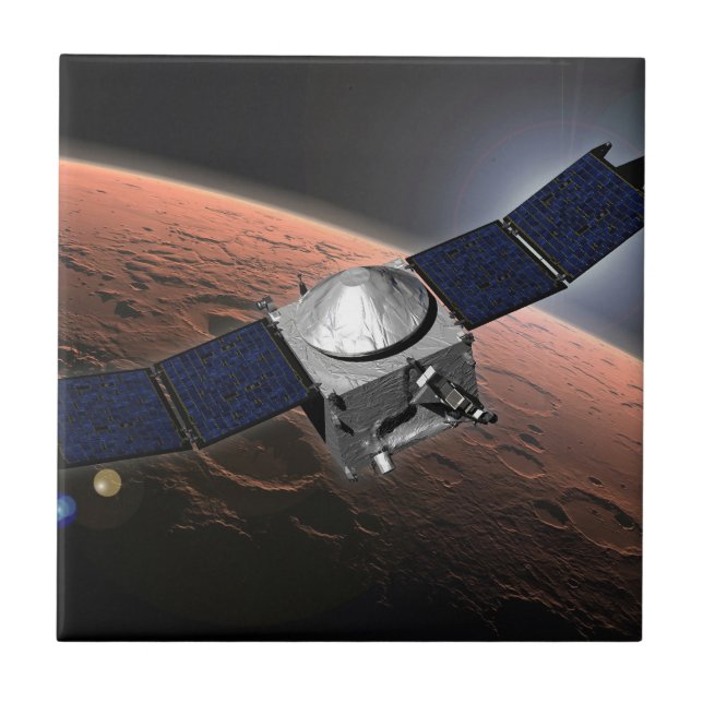 Carreau Atmosphère Mars Et Mission D'Évolution Volatile. (Devant)