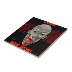 Carreau Attaque de Ghoulish Zombie