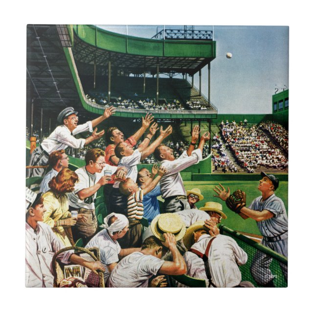 Carreau Atteindre la balle de course à domicile (Devant)