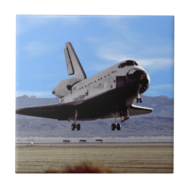 Carreau Atterrissage de la navette spatiale Atlantis de la (Devant)