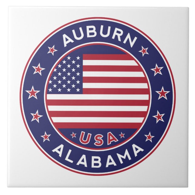 Carreau Auburn, Alabama, États-Unis (Devant)