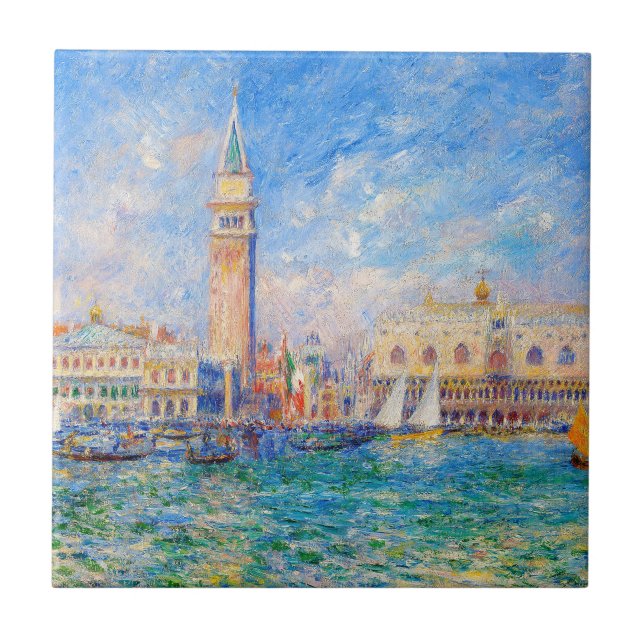 Carreau Auguste Renoir - Le Palais des Doges Venise (Devant)