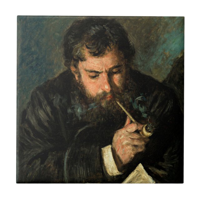 Carreau Auguste Renoir par Claude Monet (Devant)