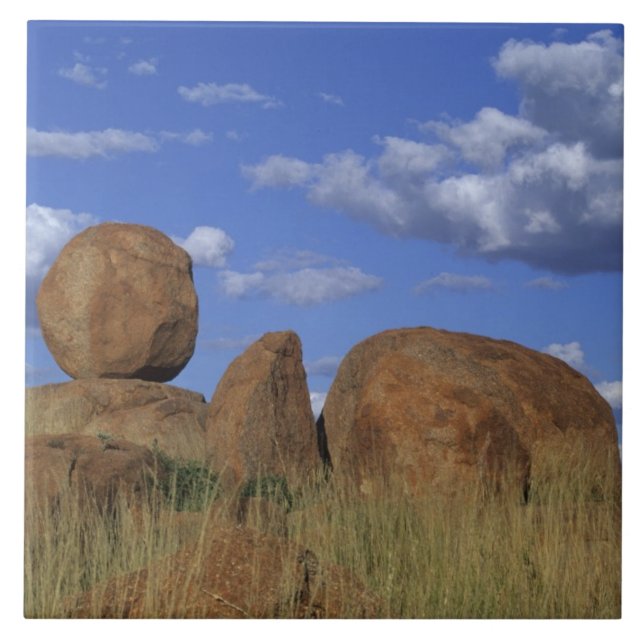 Carreau Australie, billes du Diable. Grès sphérique (Devant)