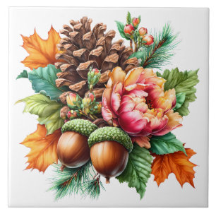 Carreau Automne Floral