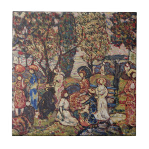 Carreau Automne par Maurice Prendergast, Art Vintage