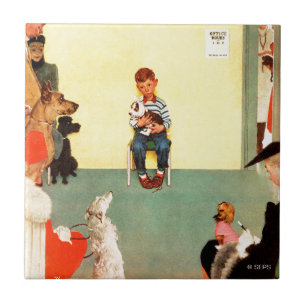 Carreau Aux Vets de Norman Rockwell
