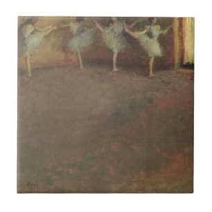Carreau Avant le ballet d'Edgar Degas, Art Vintage
