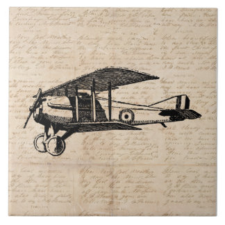 Carreau Avion classique, vieux livre de script d'art de l'