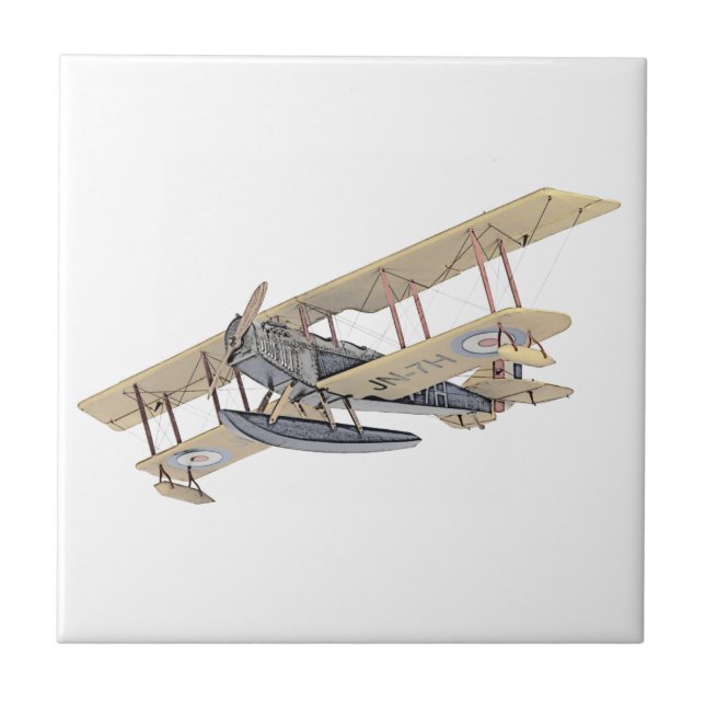 Carreau Avion de flotteur de Curtiss JN-4 Jenny (Devant)