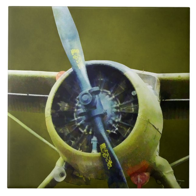 Carreau Avion - DeHavilland U-6A Beaver (Devant)