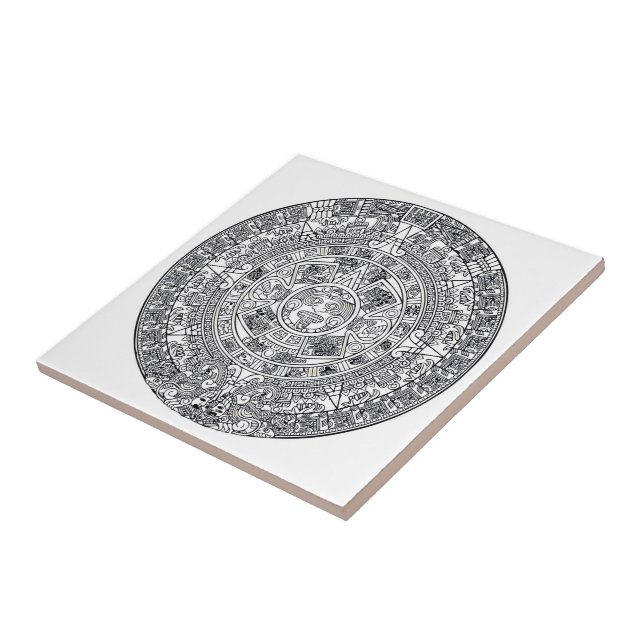 Carreau AZTEC OU MEXICA mexicaine Carrelage en céramique (Côté)