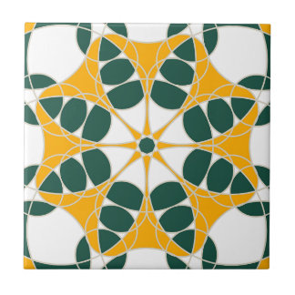 Carreau Azulejo Amarillo y Verde
