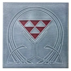 Carreau Azulejo Carrelage Art nouveau cheminée décorative