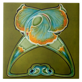 Carreau Azulejo Carrelage Art nouveau cheminée décorative