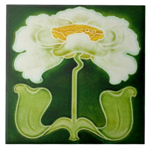 Carreau Azulejo Carrelage Art nouveau cheminée décorative