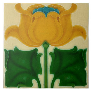 Carreau Azulejo céramique Art nouveau