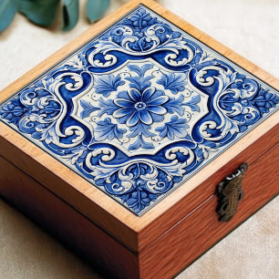 Carreau Azulejo Lisbon Motif Décoration Céramique Talavera