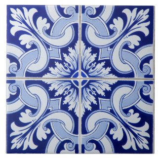Carreau Azulejo Portugal Bleu Bleu Bleu Bleu Bleu Bleu