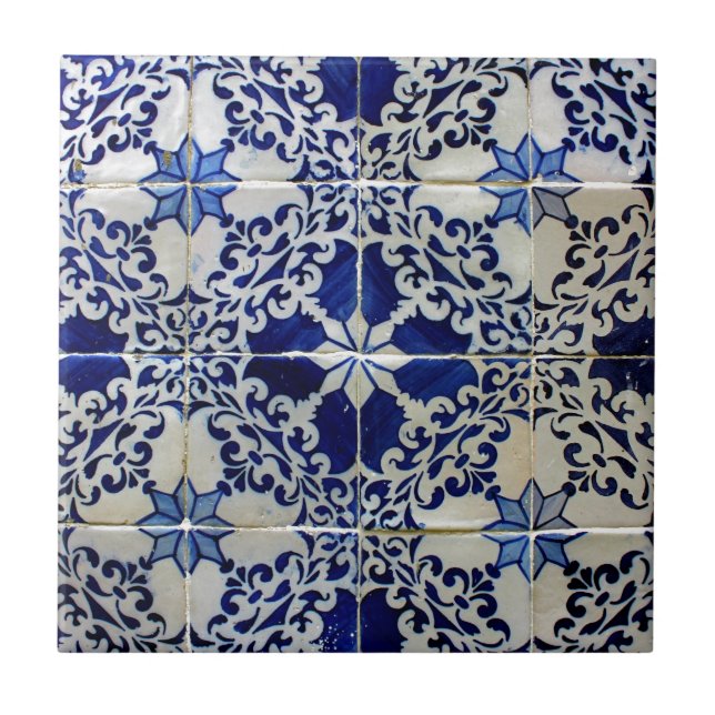 Carreau Azulejos, Portuguese Tiles (Devant)