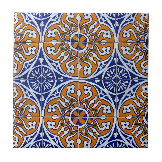 Carreau Azulejos, Portuguese Tiles (Devant)