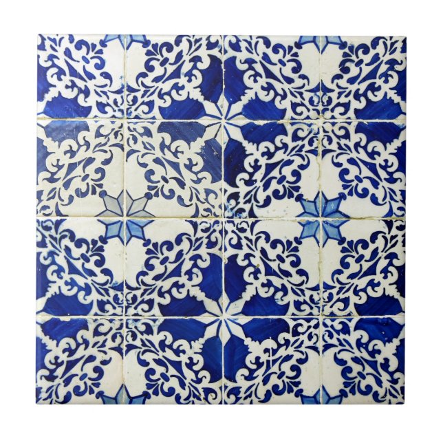 Carreau Azulejos, Portuguese Tiles (Devant)