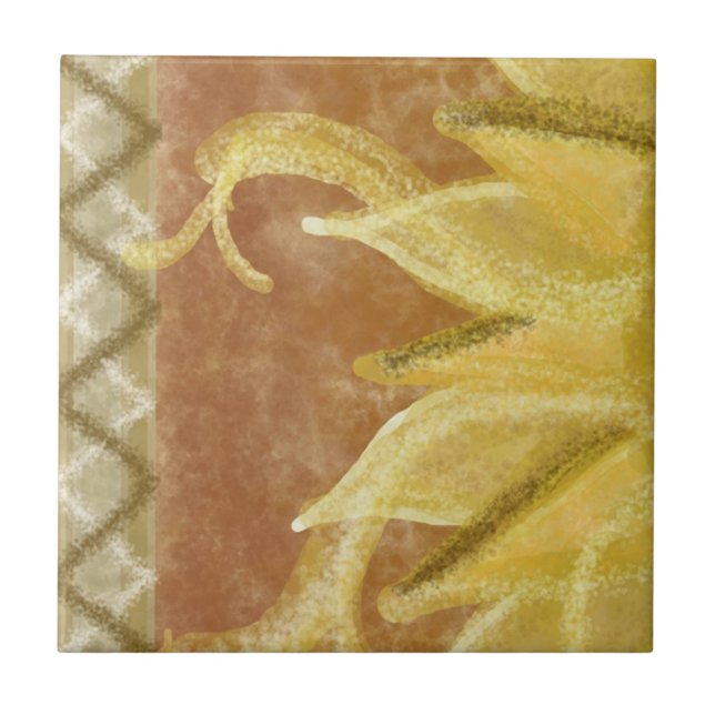 Carreau B1 - peinture murale de Sunface, gauche moyenne - (Devant)