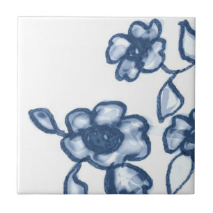 Carreau B1 - tuile murale de panier de Delft - B1