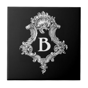 Carreau B Monogramme initial