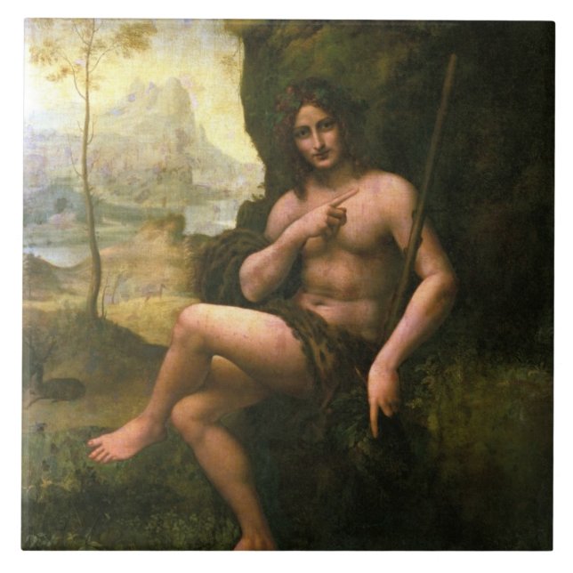 Carreau Bacchus, c.1695 (huile sur la toile) (Devant)