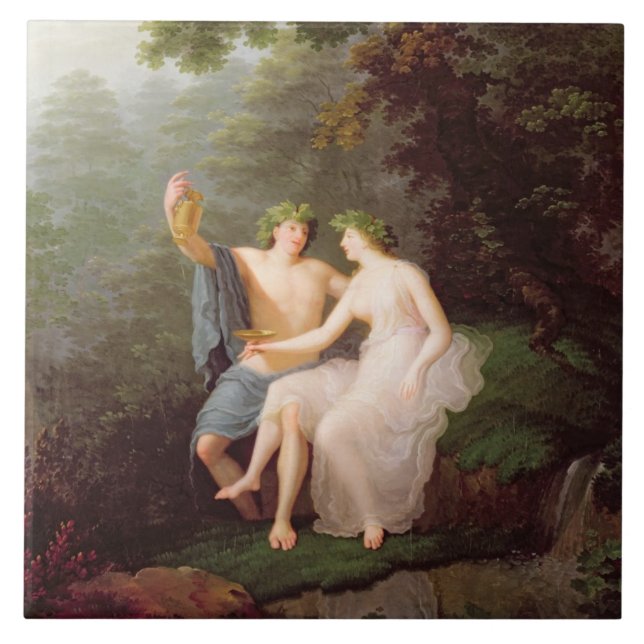 Carreau Bacchus et Ariadne (Devant)