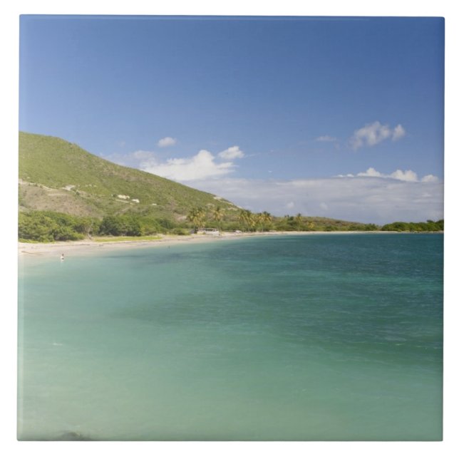 Carreau Baie de Cockleshell, péninsule sud-est, St Kitts, (Devant)