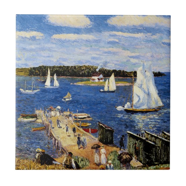 Carreau Baie de Mahone par William Glackens (Devant)