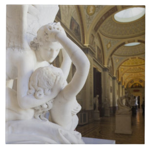Carreau Baiser de Cupidon et Psyché, par Antonio Canova