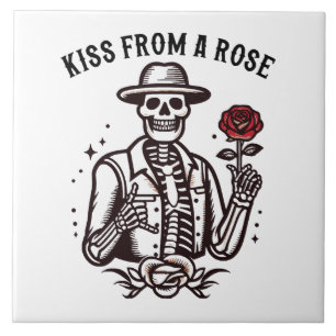 Carreau Baiser d'une rose