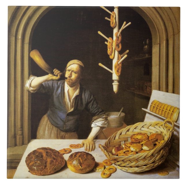 CARREAU BAKER À FOUR ANTIQUE, BOUTIQUE DE PAIN DE BAKERY (Devant)